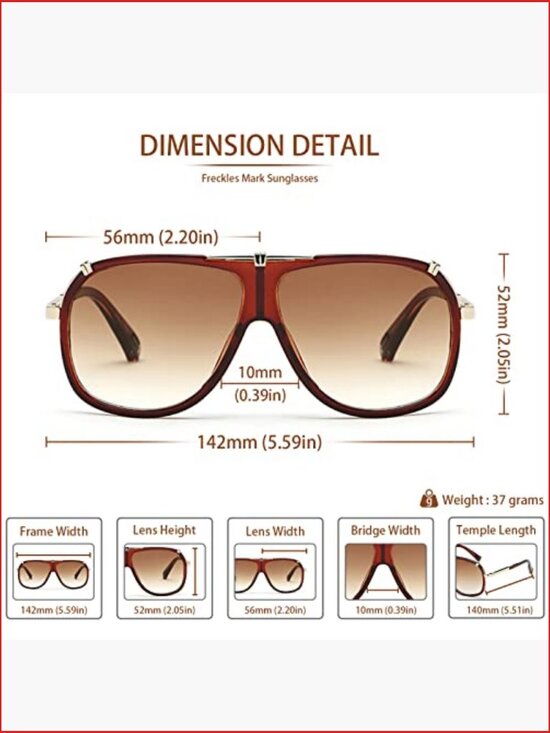 70s Retro Square Sunglasses UV400 Protection Unisex Vintage Disco